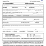 RENTAL APPLICATION Form In Word And Pdf Formats