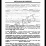 Rental Application Form Nc Fresh Georgia Residential Lease Rental