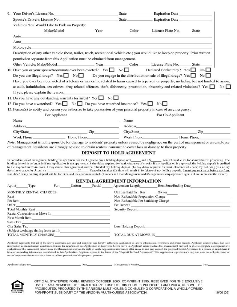 Rental Application Pdf Property Management Forms In 2019 Being A 