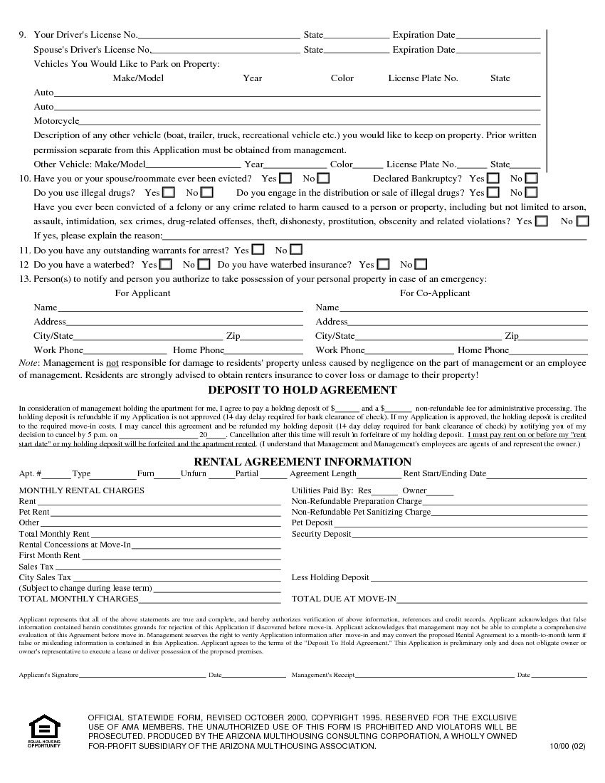 Rental Application Pdf Property Management Forms In 2019 Being A