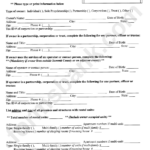 Rental Unit Registration Form Printable Pdf Download