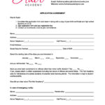 Salon Booth Rental Agreement Template Business