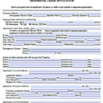 Texas lease app Rental Application Texas Rental Real Estate Forms
